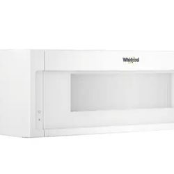 Whirlpool
1.1 cu. ft. Over the Range Low Profile Microwave Hood Combination in White NEW OPEN BOX ITEM