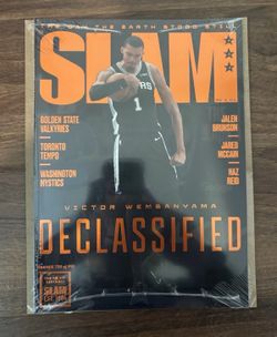 ORANGE METAL: SLAM 262: VICTOR WEMBANYAMA MAGAZINE PROTECTIVE HARD CASE