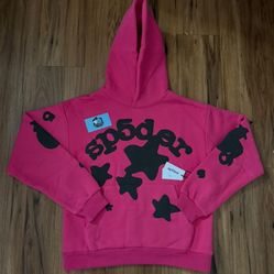 Pink Sp5der Hoodie