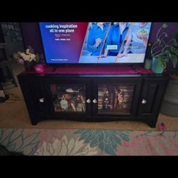 Wood tv stand cabinet