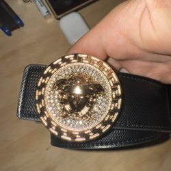 Gold Versace Belt