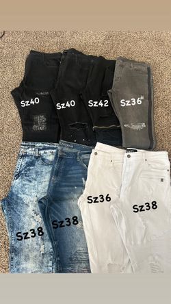 Men’s Jeans ( Sizes Posted On Pic) $10 Each 