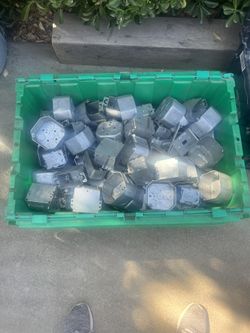 Electrical Finish Items (2 Bins)