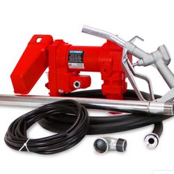 12V Electric Pump Fuel Transfer 12 Volt Diesel Oil Gasoline 