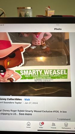 Smarty Weasel By Funko Pop