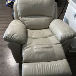 Leather Recliner Sofa Big Size