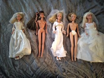 BarbieTeresa Stacie 6 Doll's Lot Fashion Avenue Wedding Dresses Mint for  Sale in Fort Lauderdale, FL - OfferUp