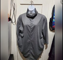 Women Cowlneck Fleece Size L