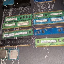 (8) DDR3 RAM + 2 CPUs