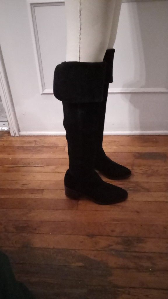 COACH Boots,High Boots, Leather Boots,Suede Boots,Size 5