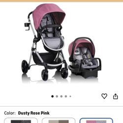 Evenflo Pivot Modular Travel System with LiteMax Infant Car Seat And TWO Bases