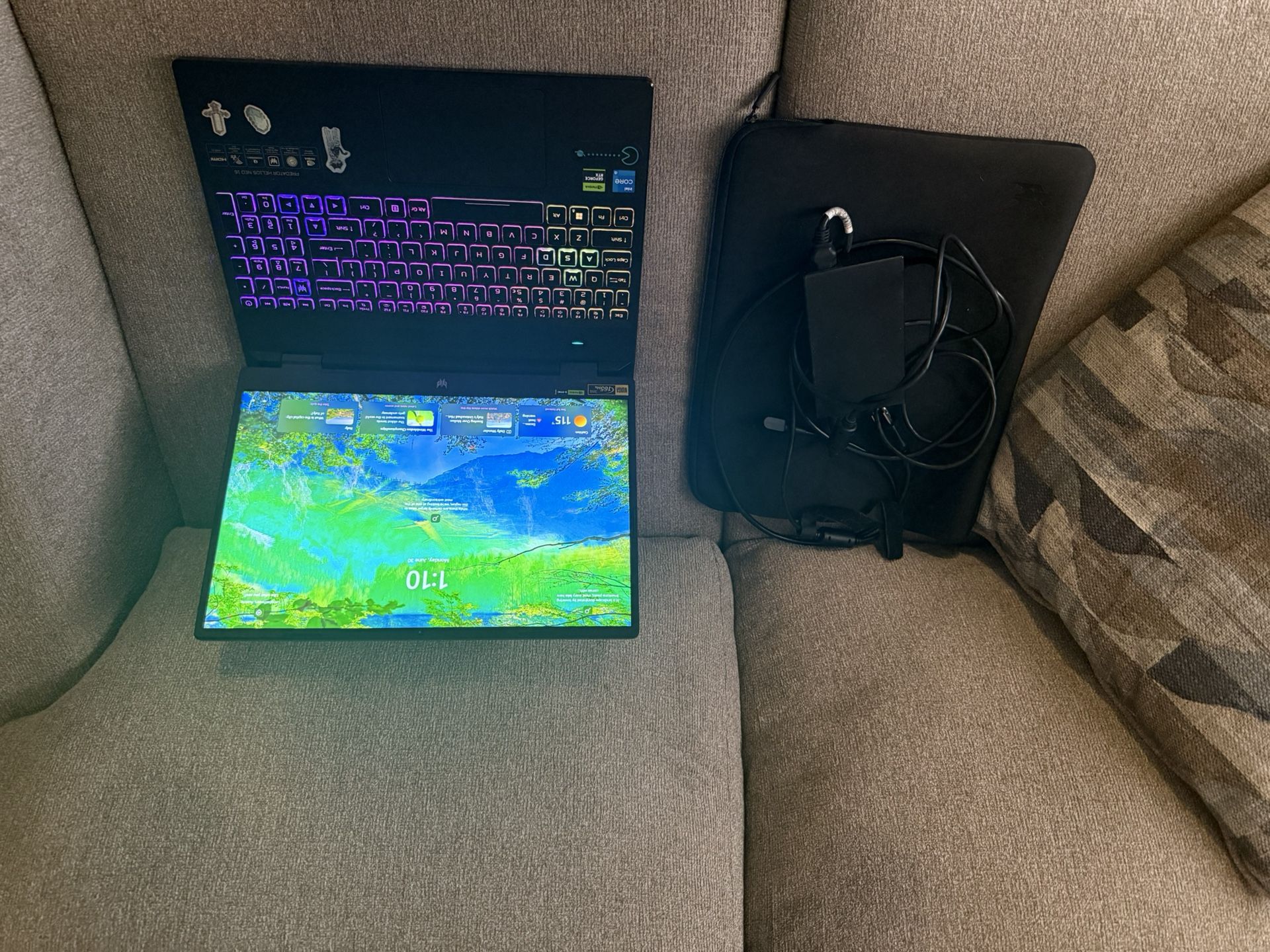 Acer - Predator Helios Neo 16" WUXGA 165Hz IPS Gaming Laptop - Intel i5-13500HX - GeForce RTX 4050 with 16GB DDR5- 512GB SSD - Steel Gray