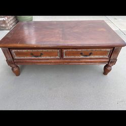 Coffee table, length 50, width 28, height 19”