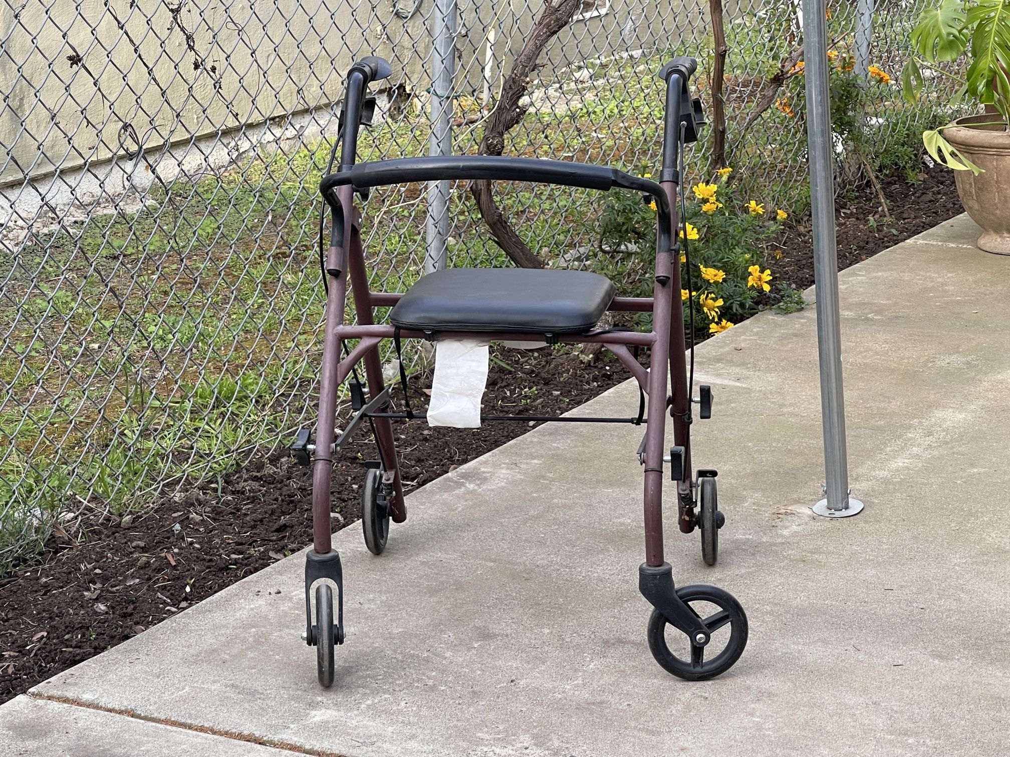 Rollator Walker with Seat