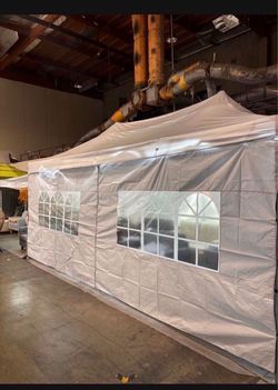 New In Box 420D Sidewalls ONLY for 10x20 Frame In White