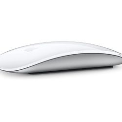 Apple Magic Mouse: Wireless, Bluetooth, Rechargeable. Works with Mac or iPad; Multi-Touch Surface - White