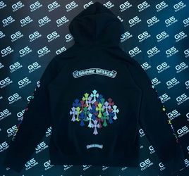 Chrome Hearts zip hoodie size XL