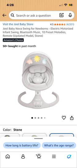 Baby Nova Swing