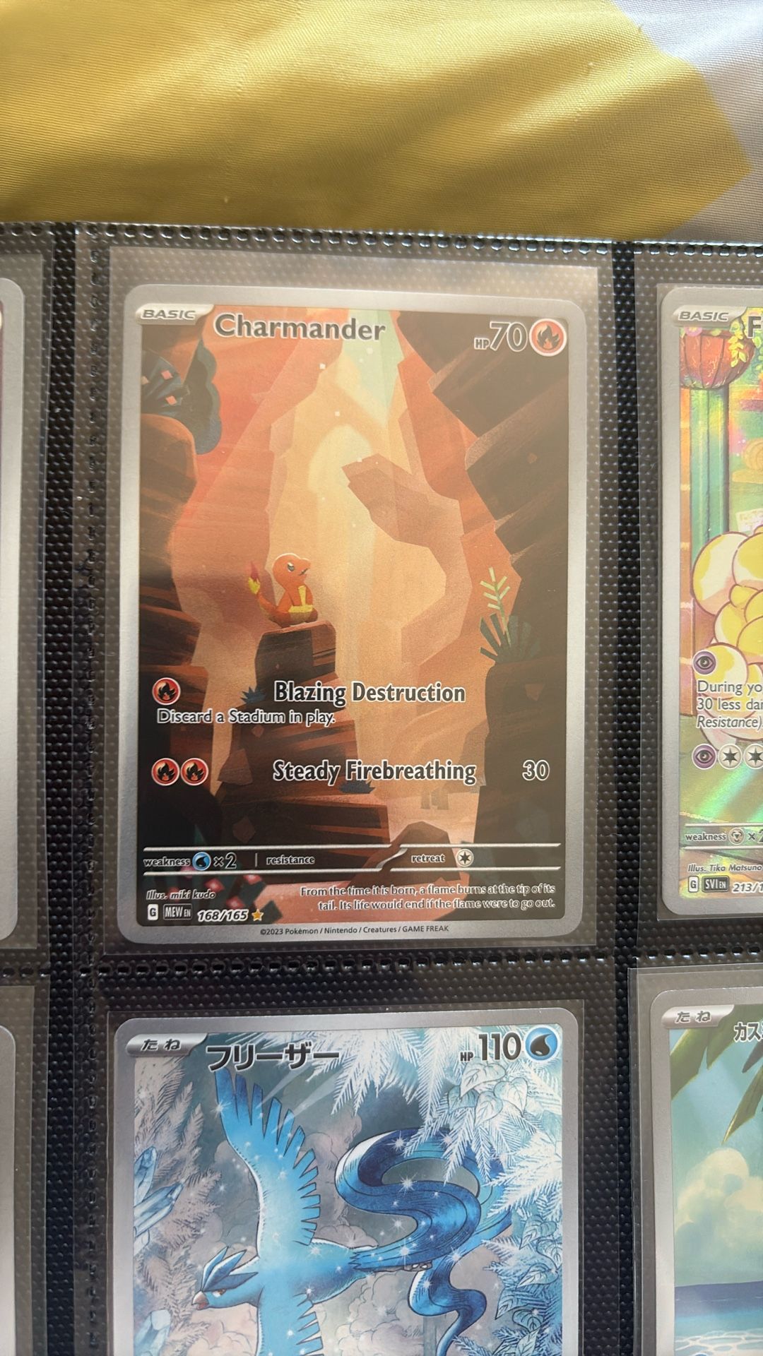 Pokemon Charmander 151 168/165 Scarlet And Violet