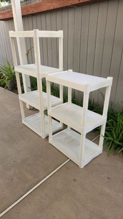 Plastic Storage Shelf ( Price Firm!)