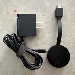 Google Chromecast Ultra, Black, Prefect Condition
