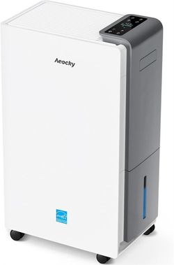AEOCKY 80 Pint Dehumidifier 5500 Sq Ft Energy Star - New Open Box
