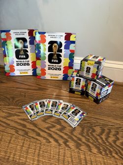 Panini World Cup 2026 50 Sticker Box