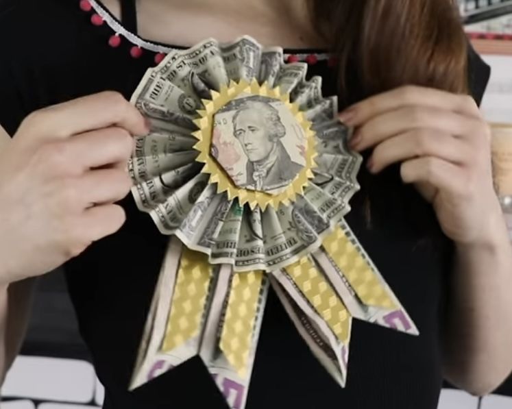 Money Rosette Graduation!
