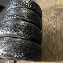 4 used tire 195 65 15 🛞 Same Brand
