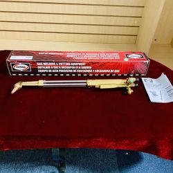 Harris Model 62-5E 90 Degree 18” Heavy Duty Straight Cutting Torch With Tip