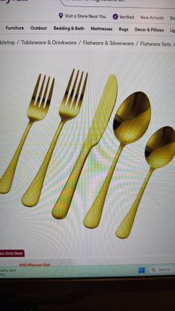 100 piece stainless cutlery
