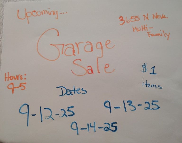 Garage Sale 