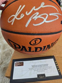 Kobe Bryant Autographed Spalding Basketball