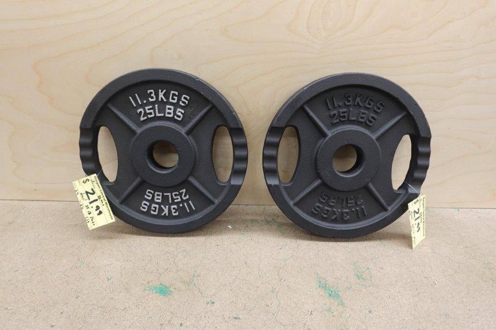 BalanceFrom Cast Iron Weight Plate 25 lb
