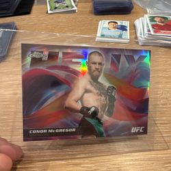 2026 Topps Chrome UFC Connor McGregor HELIX CASE HIT