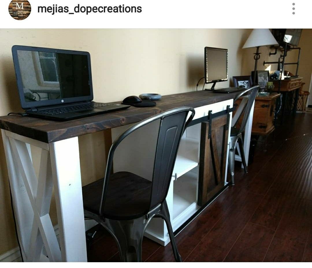 Mejias Double Sided Desk
