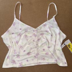 BP Floral Crop Top