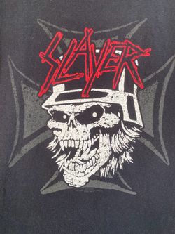 Slayer Skull Cross Graphic 2017 T- Shirt XXL