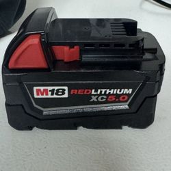 M18 5 Amp Battery 