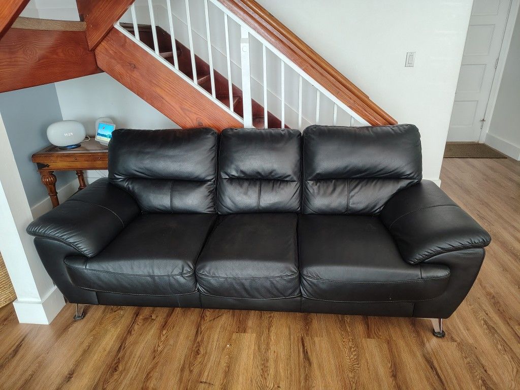 Sofa Black $200