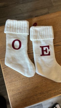 Stocking With Initials