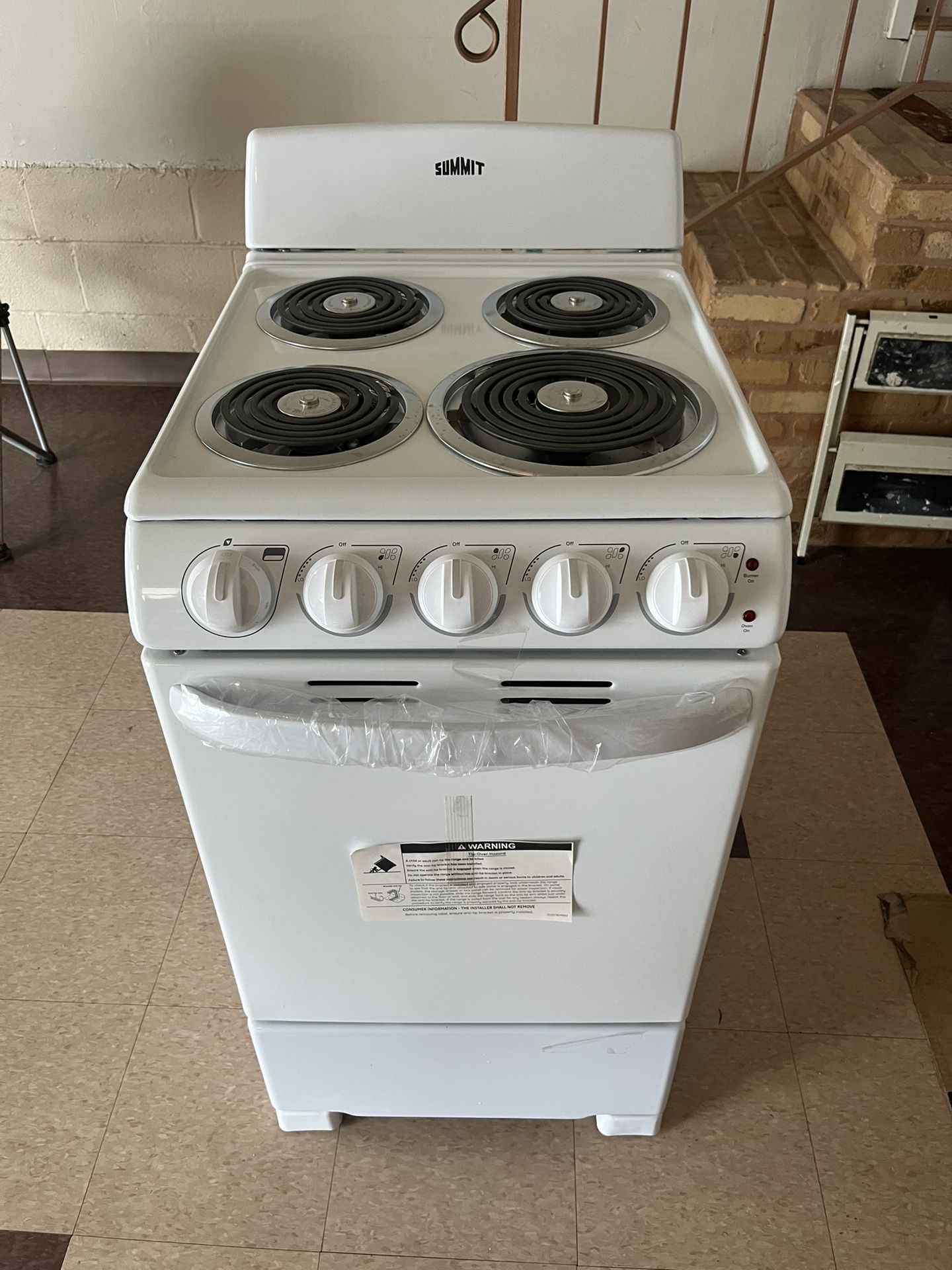 Electric 4 Burner Stove by Summit