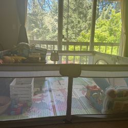 Giant Playpen, Comes With Free Baby Toys