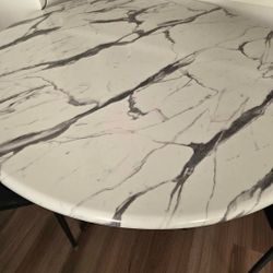 Solid Wood 50in Dining Table