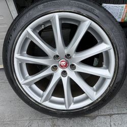 19” 4 wheels & tires  5x108 bolt pattern 