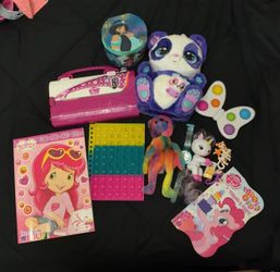 Girls toy bundle – Books, Plush, Fidgets & More