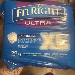 Adult Briefs Size L And XL