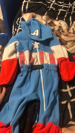 Captain America onesie
