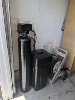 New water softener with warranty and setup