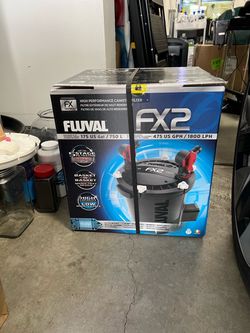 Fluval FX2 Canister Filter for Aquarium Fish Tank